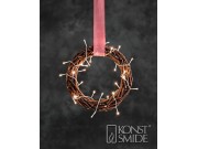 Konstsmide Wreath of Wooden Twigs (30 warm white LEDs)